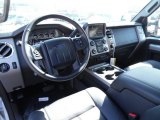 2015 Ford F250 Super Duty Lariat Super Cab 4x4 Black Interior