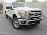 2015 Oxford White Ford F250 Super Duty XLT Crew Cab 4x4 #102241226