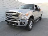 2015 Ford F250 Super Duty Lariat Crew Cab 4x4 Front 3/4 View