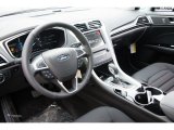 2015 Ford Fusion SE AWD Charcoal Black Interior