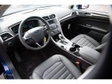 2015 Ford Fusion SE Charcoal Black Interior