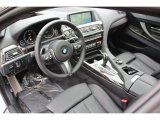 2015 BMW 6 Series 650i xDrive Gran Coupe Black Interior