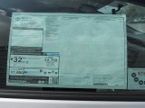 2015 Toyota Yaris 3-Door LE Window Sticker
