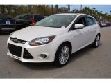 2013 Ford Focus Titanium Hatchback Front 3/4 View