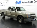 2003 Light Pewter Metallic Chevrolet Silverado 1500 Extended Cab #10229212