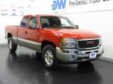 2006 Fire Red GMC Sierra 1500 Z71 Extended Cab 4x4 #10229116