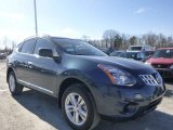2015 Graphite Blue Nissan Rogue Select S AWD #102343260