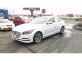 2015 Casablanca White Hyundai Genesis 3.8 Sedan #102343311