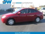 2007 Redfire Pearl Hyundai Elantra SE Sedan #10229130