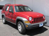 2006 Inferno Red Pearl Jeep Liberty Sport 4x4 #10229169