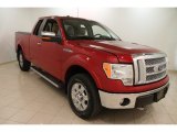 2012 Red Candy Metallic Ford F150 Lariat SuperCab 4x4 #102378940