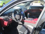 2015 Cadillac CTS Vsport Premium Sedan Jet Black/Morello Red Interior