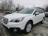 Crystal White Pearl Subaru Outback in 2015