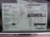 2015 Volvo XC60 T6 AWD Window Sticker