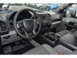 2015 Ford F150 XLT SuperCab Medium Earth Gray Interior