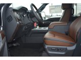 2015 Ford F350 Super Duty Platinum Crew Cab 4x4 Platinum Pecan Interior