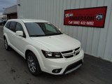 White Dodge Journey in 2015