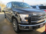 2015 Tuxedo Black Metallic Ford F150 Lariat SuperCrew 4x4 #102439095