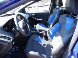 2015 Ford Focus ST Hatchback ST Performance Blue/Charcoal Black Recaro Sport Seats Interior