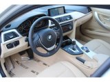 2015 BMW 3 Series 328i xDrive Sedan Venetian Beige Interior