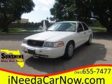 2008 Vibrant White Ford Crown Victoria Police Interceptor #102469402