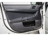 2011 Mitsubishi Lancer Evolution MR Door Panel