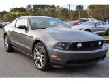 Sterling Gray Metallic Ford Mustang in 2012