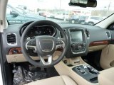 2015 Dodge Durango Citadel AWD Black/Light Frost Beige Interior