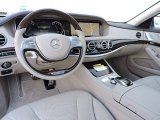 2015 Mercedes-Benz S 550 4Matic Sedan Silk Beige/Espresso Brown Interior