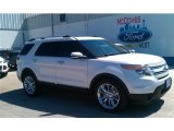 2015 White Platinum Ford Explorer Limited #102509198