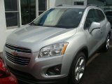 Silver Ice Metallic Chevrolet Trax in 2015