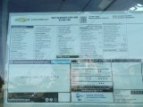 2015 Chevrolet Silverado 2500HD WT Double Cab 4x4 Window Sticker