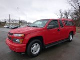 2004 Victory Red Chevrolet Colorado LS Extended Cab #102552407