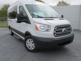 2015 Ford Transit Wagon XLT 350 MR Long Front 3/4 View