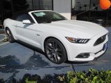 2015 Ford Mustang GT Premium Convertible Front 3/4 View