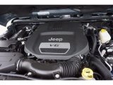 2015 Jeep Wrangler Unlimited Sahara 4x4 3.6 Liter DOHC 24-Valve VVT V6 Engine