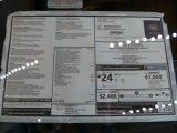 2015 Land Rover Range Rover Evoque Dynamic Window Sticker