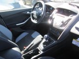 2015 Ford Focus ST Hatchback ST Charcoal Black Interior