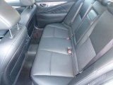 2014 Infiniti Q 50S Hybrid Rear Seat