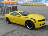 2012 Rally Yellow Chevrolet Camaro LS Coupe #102644382