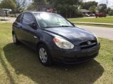 2007 Charcoal Gray Hyundai Accent GS Coupe #102644465