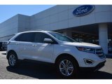 2015 White Platinum Metallic Ford Edge SEL #102665187