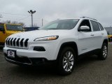 2015 Bright White Jeep Cherokee Limited 4x4 #102664975