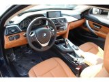 2015 BMW 4 Series 428i xDrive Coupe Saddle Brown Interior