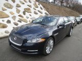 2015 Jaguar XJ XJL Portfolio Front 3/4 View