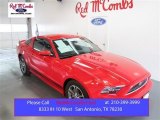 2014 Race Red Ford Mustang V6 Premium Coupe #102692323