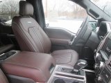 2015 Ford F150 Platinum SuperCrew Platinum Brunello Interior