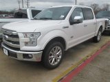 White Platinum Tricoat Ford F150 in 2015