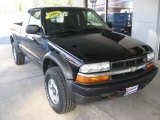 2002 Onyx Black Chevrolet S10 LS Extended Cab 4x4 #102730110