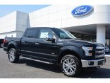 2015 Tuxedo Black Metallic Ford F150 Lariat SuperCrew 4x4 #102729828